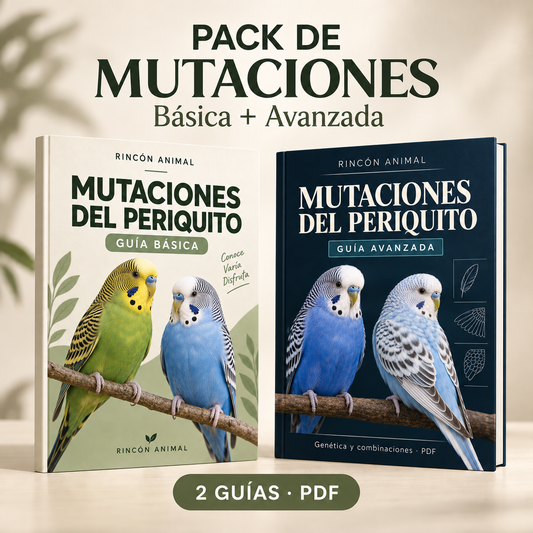 Pack de Mutaciones del Periquito: Guía Básica + Guía Avanzada (PDF)