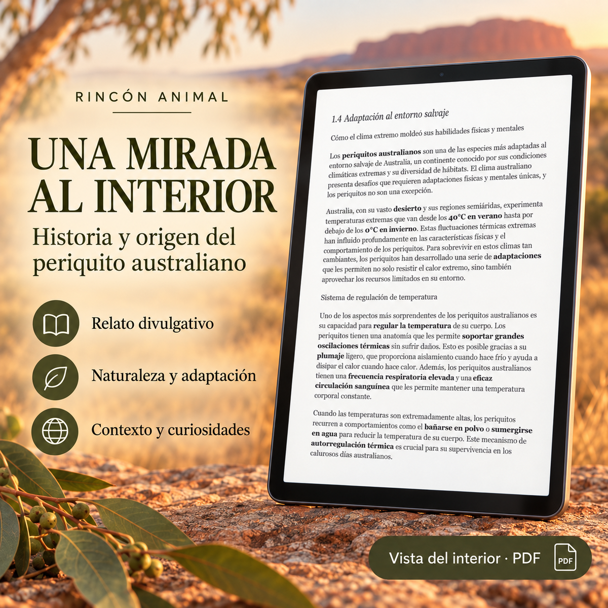 Historia y Origen del Periquito Australiano (PDF)